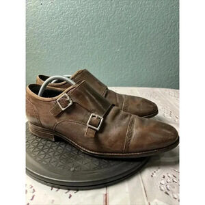 Cole Haan Grand.OS Mens Brown Leather Wingtip Casual Dress Shoes c29036 Sz 10.5